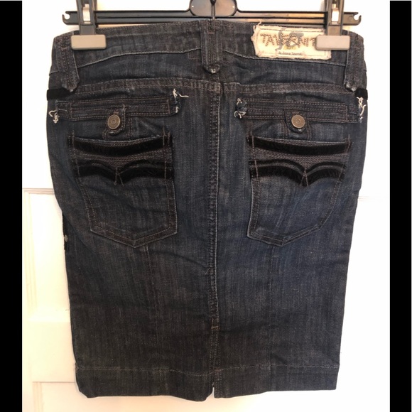 Taverniti SO Jeans Pencil Skirt - 27 - Picture 2 of 5